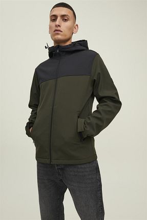 کاپشن خاکی مردانه رگولار Jack & Jones - کد 327240843