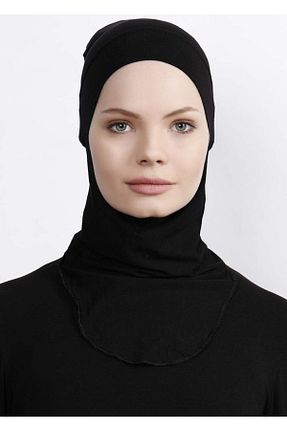 روسری مشکی پنبه ای Gül Esarp Eyüpsultan - کد 65060957
