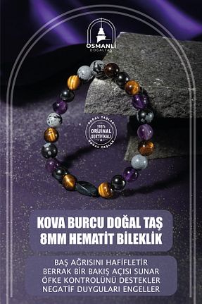 دستبند جواهر رنگی زنانه سنگ طبیعی OSMANLI DOĞAL TAŞ - کد 641283192