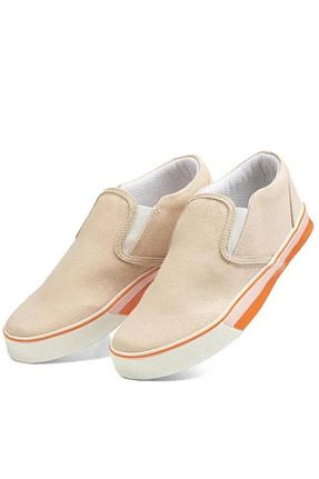 کفش اسنیکر بژ زنانه بند دار Benetton - کد 743495348