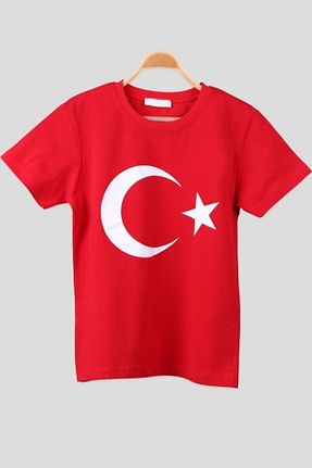 تیشرت قرمز بچه گانه رگولار Belifanti Collection - کد 257729555