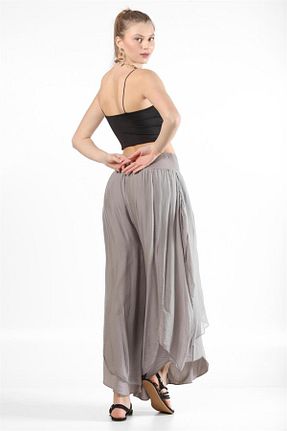 شلوار بژ زنانه پارچه Bohem Stil - کد 463217660