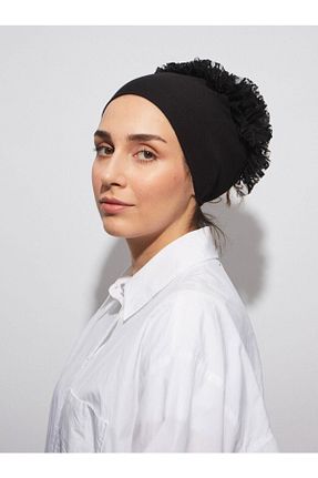 شال مشکی زنانه پنبه ای Belifanti Collection - کد 92673284