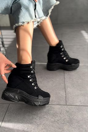 بوت / نیم بوت مشکی زنانه جیر Modanizm - کد 385165004