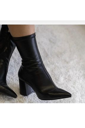 بوت / نیم بوت مشکی زنانه پلی استر Ravens Shoes - کد 789177129
