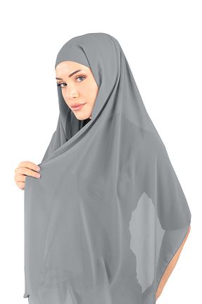 روسری مشکی شیفون Ecardin - کد 861951389