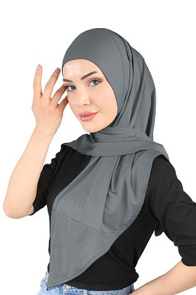 روسری طوسی Ecardin - کد 861951000