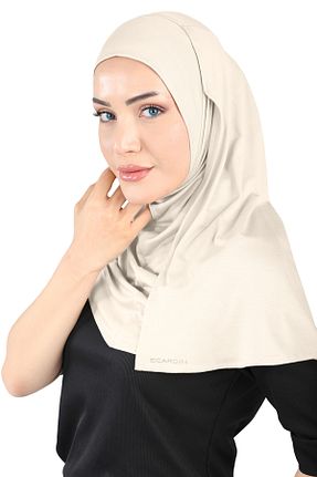 روسری بژ Ecardin - کد 861951518