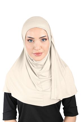 روسری بژ Ecardin - کد 861951518