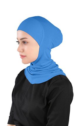 کلاه شنای حجاب سرمه ای زنانه Ecardin - کد 861951146