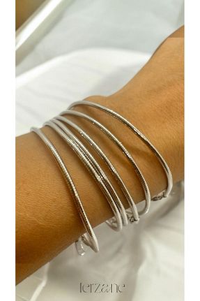 دستبند نقره زنانه 925 عیار FERZANE - کد 861962470