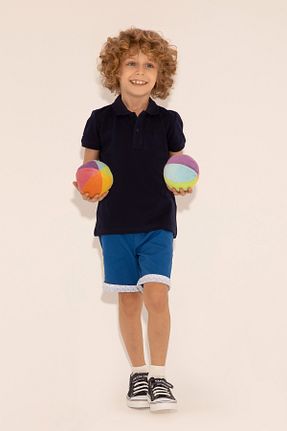 پولوشرت مشکی بچه گانه %100 پنبه U.S. Polo Assn. - کد 833114132
