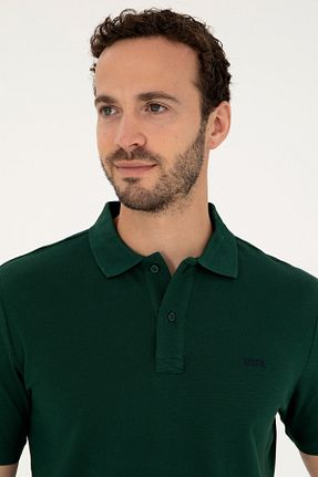 پولوشرت سبز مردانه %100 پنبه U.S. Polo Assn. - کد 846532720
