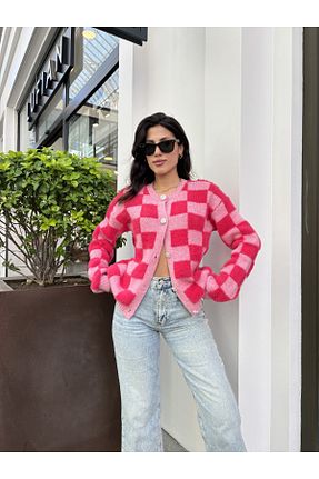 رویه صورتی زنانه اکریلیک - پلی استر Nopen Knitwear - کد 861961711