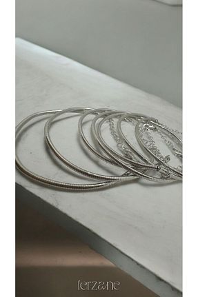 دستبند نقره زنانه 925 عیار FERZANE - کد 861962470