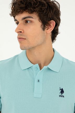 پولوشرت سبز مردانه پنبه ای U.S. Polo Assn. - کد 834785415