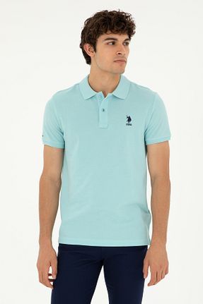 پولوشرت سبز مردانه پنبه ای U.S. Polo Assn. - کد 834785415