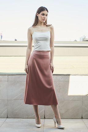 دامن صورتی زنانه پلی استر Jument - کد 828362855