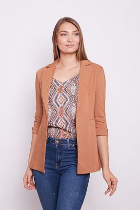 کت قهوه ای زنانه Blazer Jument - کد 4720617
