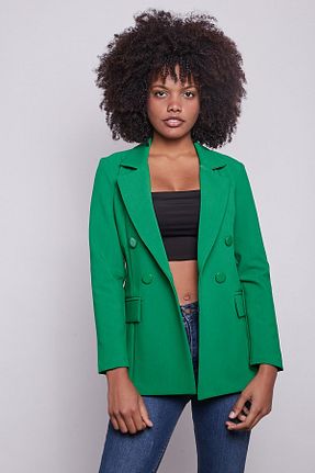 کت سبز زنانه Blazer Jument - کد 271940697