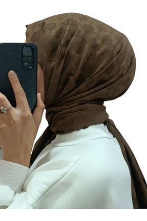 شال قهوه ای زنانه LOSYANA - کد 861987194