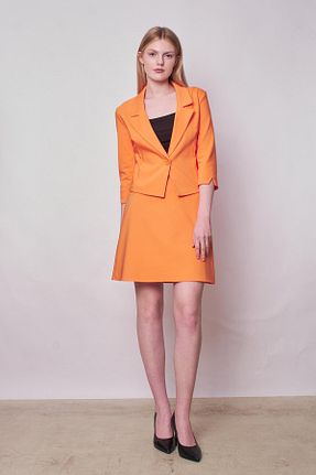 کت بلیزر آبی زنانه پنبه - الاستین Jument - کد 801437281