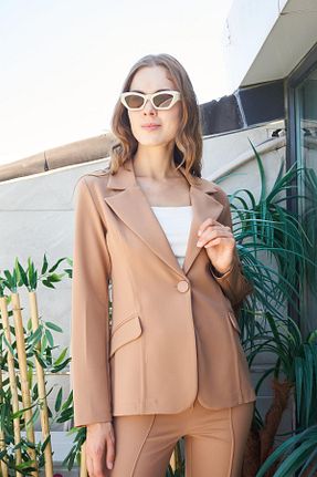 کت قهوه ای زنانه رگولار Jument - کد 846980484