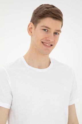 تیشرت سفید مردانه رگولار U.S. Polo Assn. - کد 832959913