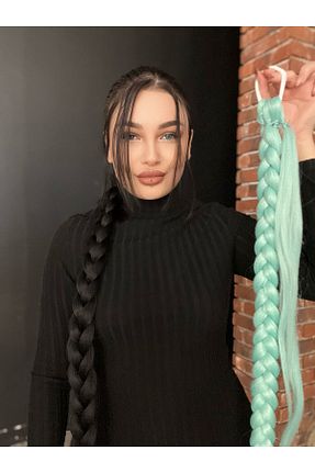 کلاه گیس سبز زنانه Suzan Peruk - کد 862002025