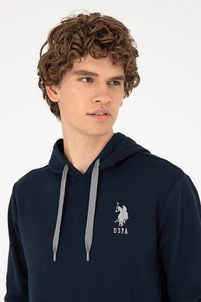 سوئیشرت سرمه ای مردانه ساده U.S. Polo Assn. - کد 852697611