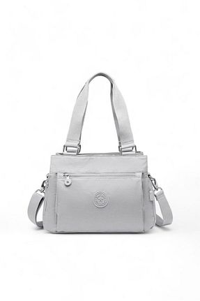 کیف دوشی طوسی زنانه پارچه ای Smart Bags - کد 286140005