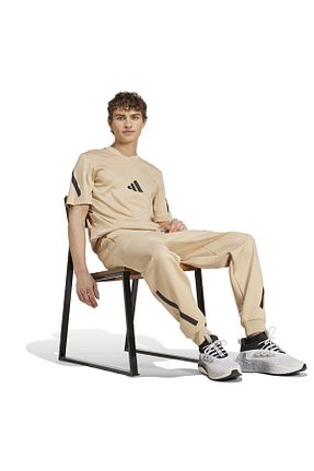 تیشرت اسپرت بژ مردانه رگولار adidas - کد 857596741