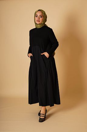 لباس حجاب مشکی زنانه رگولار KAIZENMODA - کد 830585497