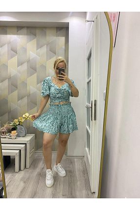 ست بالاتنه و پائین تنه طوسی زنانه بافتنی SUSEEMODA - کد 843574532
