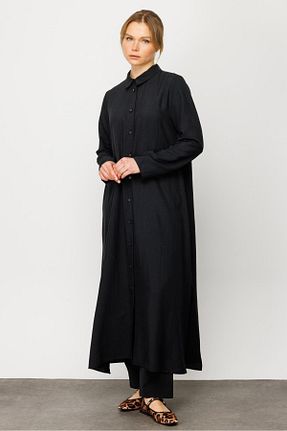 تونیک حجاب مشکی زنانه بافتنی Micca - کد 851403686
