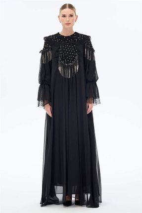 لباس مشکی زنانه بافتنی miha Hicran Önal - کد 862052579