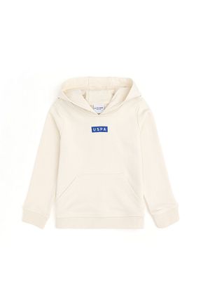 سوئیشرت بژ بچه گانه ساده U.S. Polo Assn. - کد 849062143