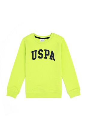 سوئیشرت سبز بچه گانه ساده U.S. Polo Assn. - کد 846536723
