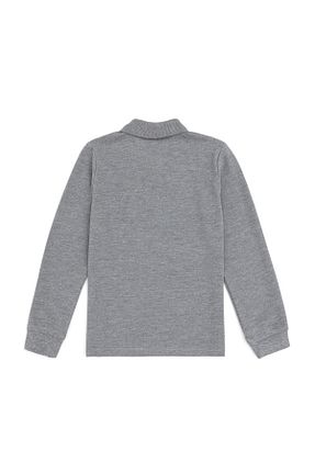 سوئیشرت طوسی بچه گانه ساده U.S. Polo Assn. - کد 852387342