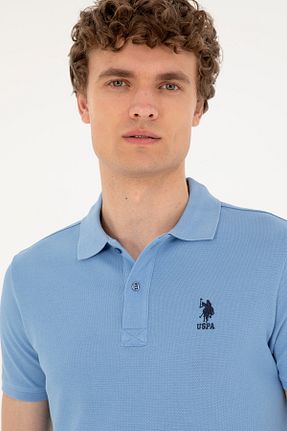 پولوشرت آبی مردانه پارچه U.S. Polo Assn. - کد 838950550