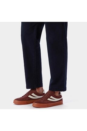 کفش اسنیکر قهوه ای زنانه بند دار Superga - کد 858076307