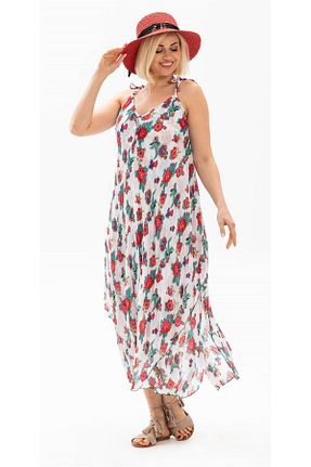 لباس سفید زنانه بافتنی Eliş Şile Bezi - کد 93096712