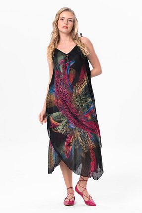 لباس مشکی زنانه بافتنی Eliş Şile Bezi - کد 825945285