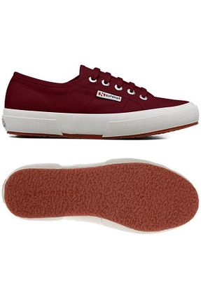کفش اسنیکر زرشکی زنانه بند دار Superga - کد 850275808