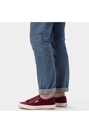 کفش اسنیکر زرشکی زنانه بند دار Superga - کد 850275808