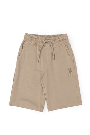 شلوارک و برمودا خاکی بچه گانه رگولار U.S. Polo Assn. - کد 859274297