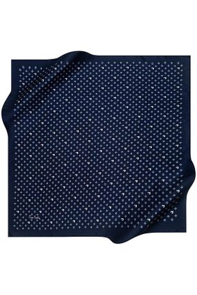 روسری سرمه ای 90 x 90 Pierre Cardin - کد 32620154