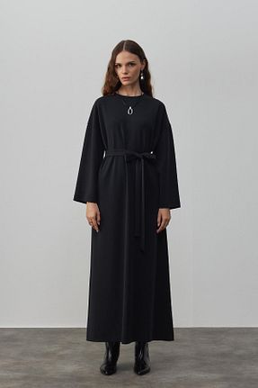 لباس مشکی زنانه بافتنی Moca - کد 862110465