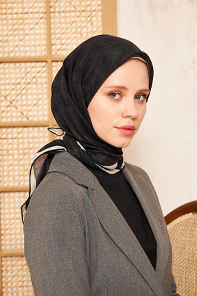 روسری رنگی ساده Aker - کد 758369730