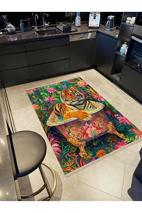 فرش رنگی قابل شستشو Rugs Modern Halı - کد 862111962
